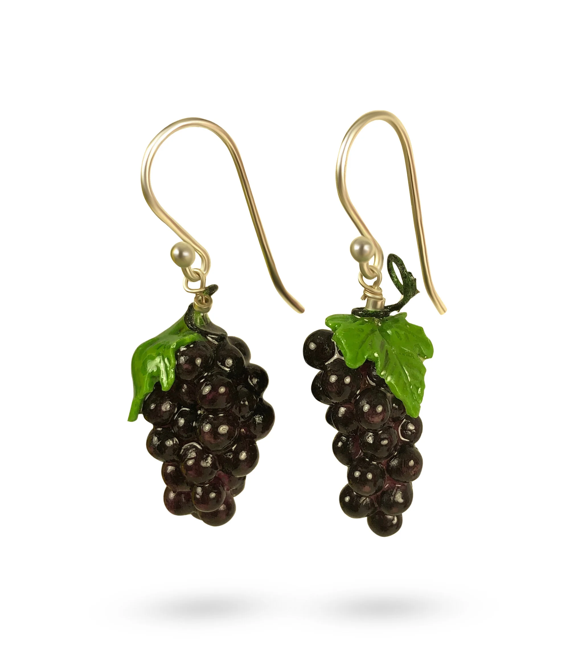 Grape earrings sale